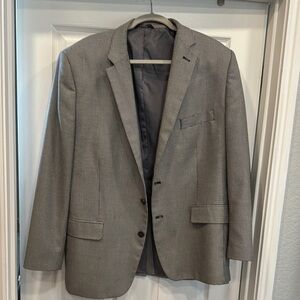 Men's Gray Blazer Haggar